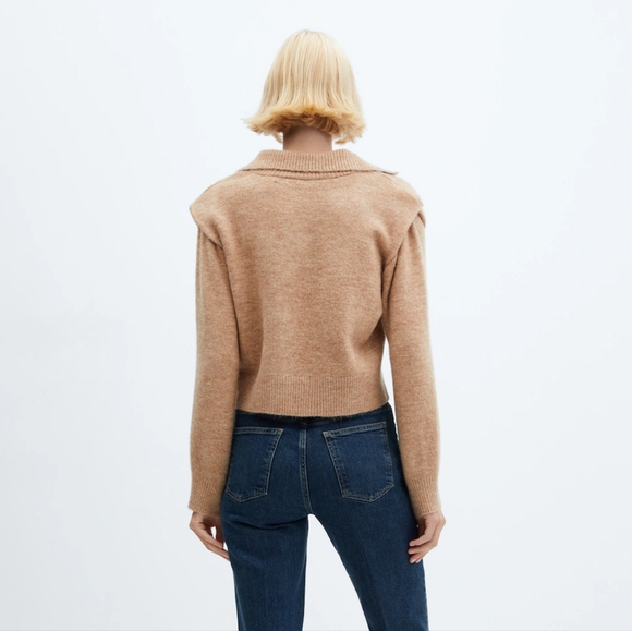 MANGO Shoulder detail sweater - Picture 4 of 4